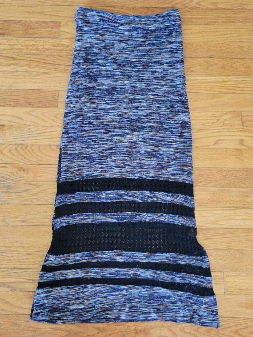 Mystree | Heathered Knit Maxi Skirt